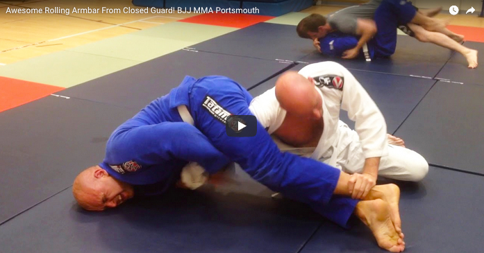Awesome Rolling ArmBar From Closed Guard
